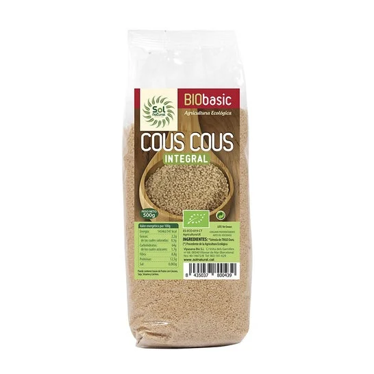 Sol Natural Cuscus Integral Bio 500g