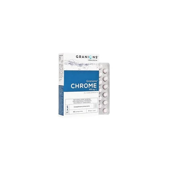 Granions Chromium 250µg 60comp