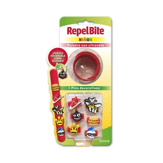 Repel Bite Niños Pulsera Citronela 1ud