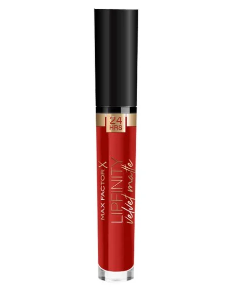 Max Factor Lipfinity Velvet Matte 025 Red Luxury