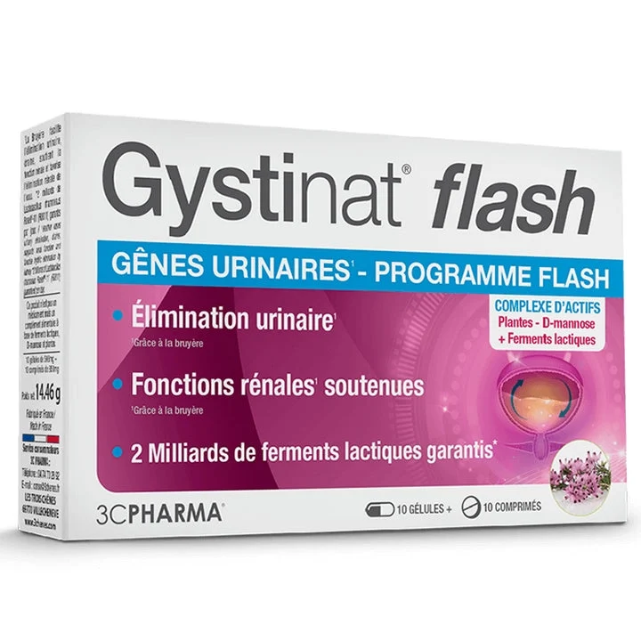 3 Chênes Gystinat Flash 10 Capsule + 10 compresse