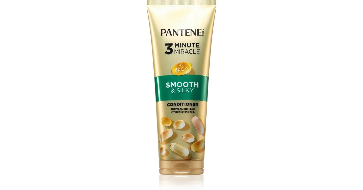 Pantene 3 Minute Miracle Smooth&Silky balsamo profondo 3 minuti per capelli danneggiati 220 ml