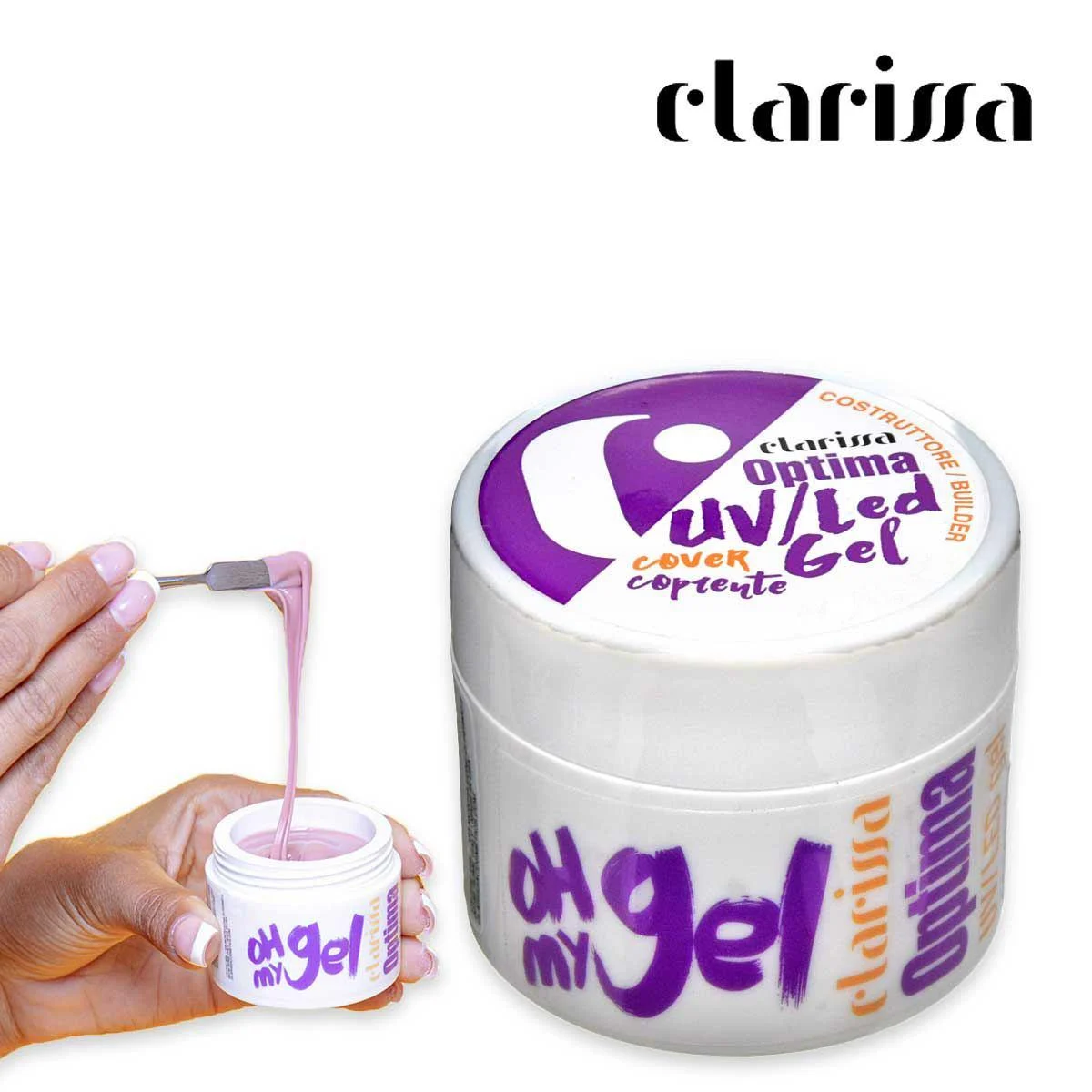 Clarissa optima uv/led gel coprente 25gr