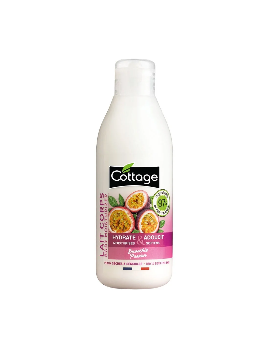 Cottage Idrata e Ammorbidisce Frullato Corpo Latte Maracuya 200 ml