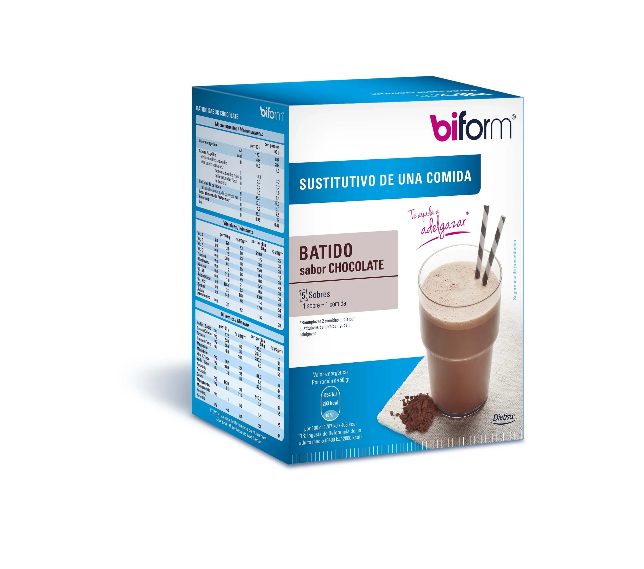 Biform Batido Cioccolato 5 sacchetti