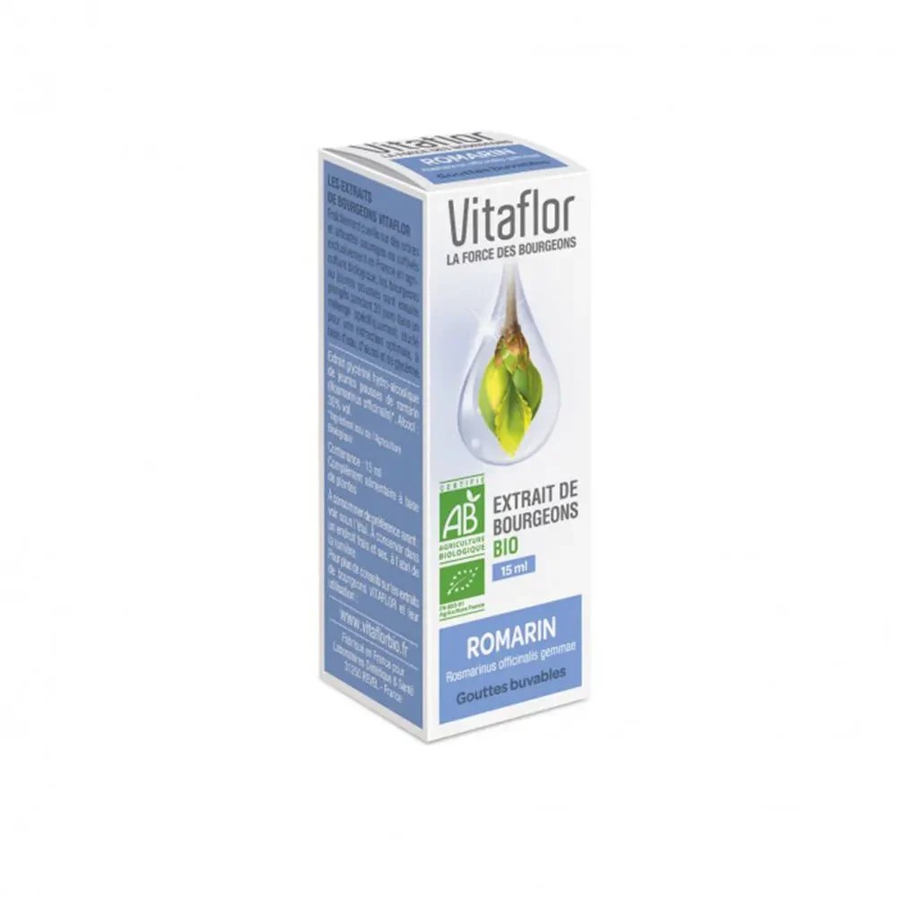 Vitaflor Estratto Di Gemma Di Rosmarino Bio 15ml