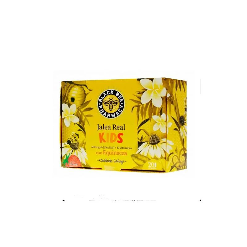 Black Bee Jalea Real bambini 20 Ampolle