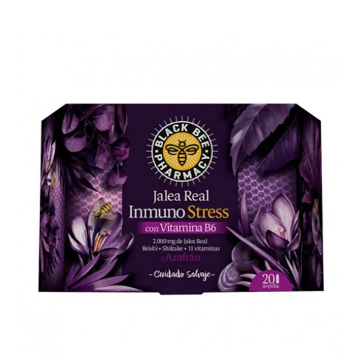 Black Bee Royal Jelly Immuno Stress 20 fiale