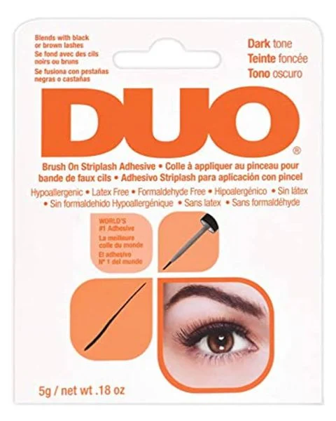 Duo Brush On Striplash Adhesive Dark Tone