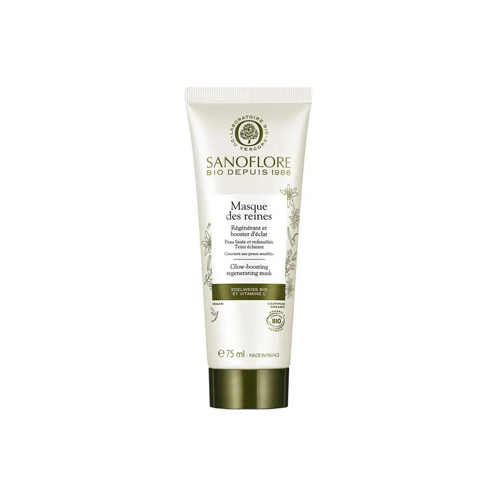 Sanoflore Reines Maschera Rigenerante e Booster di Eclat Bio 75ml