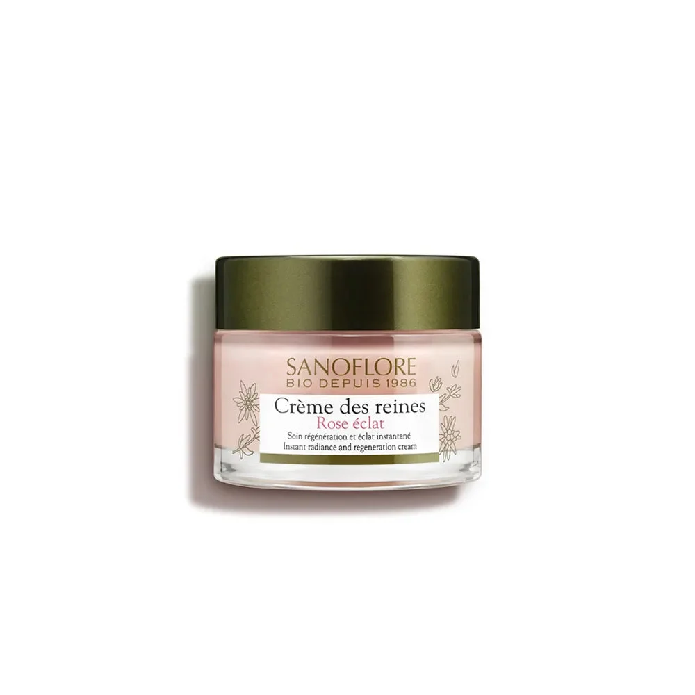 Sanoflore Reines Crema Regine Rosa Luminosità Trattamento Rigenerazione Bio 50ml