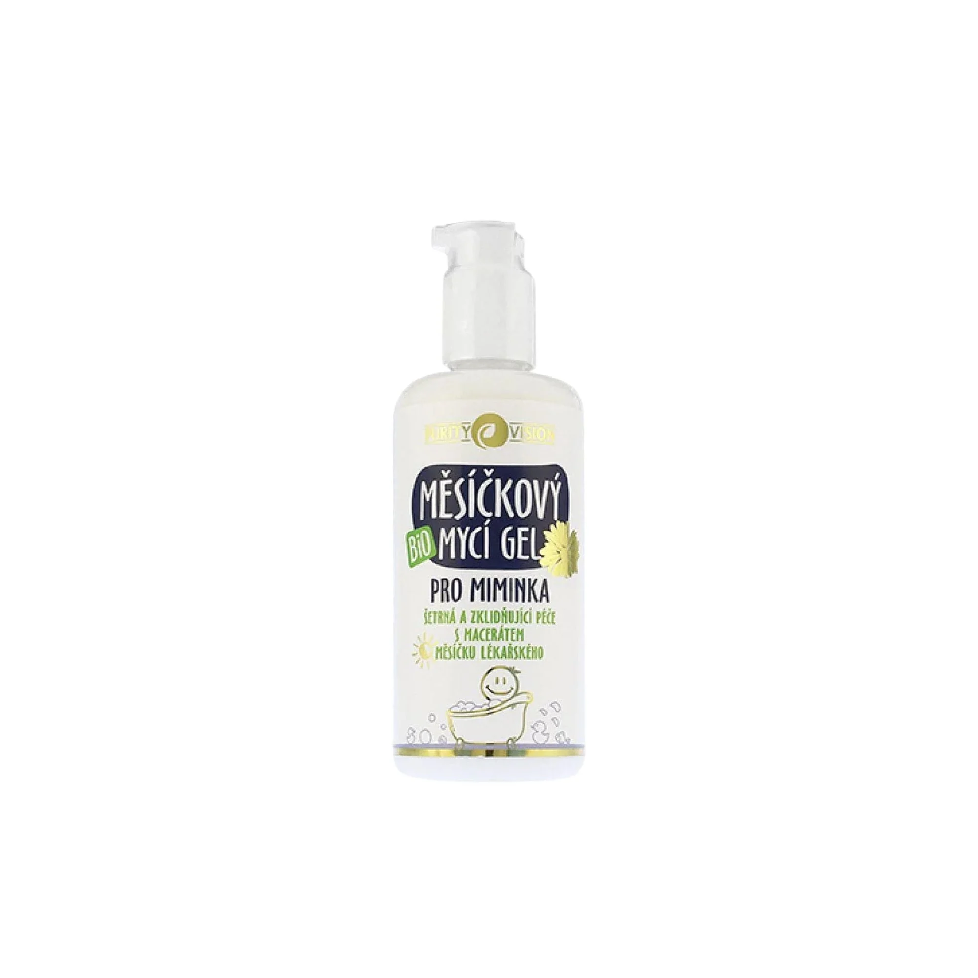 Purity vision Gel detergente Bio Calendula per neonati - 200ml