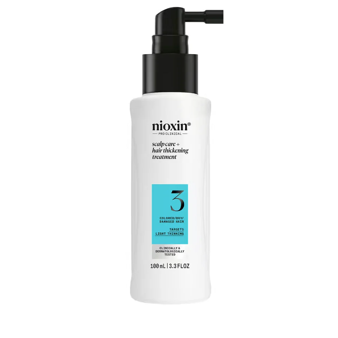 Nioxin Trattamento Senza Risciacquo System 3 Capelli Colorati/Secchi/Danneggiati e Caduta Moderata 100ml
