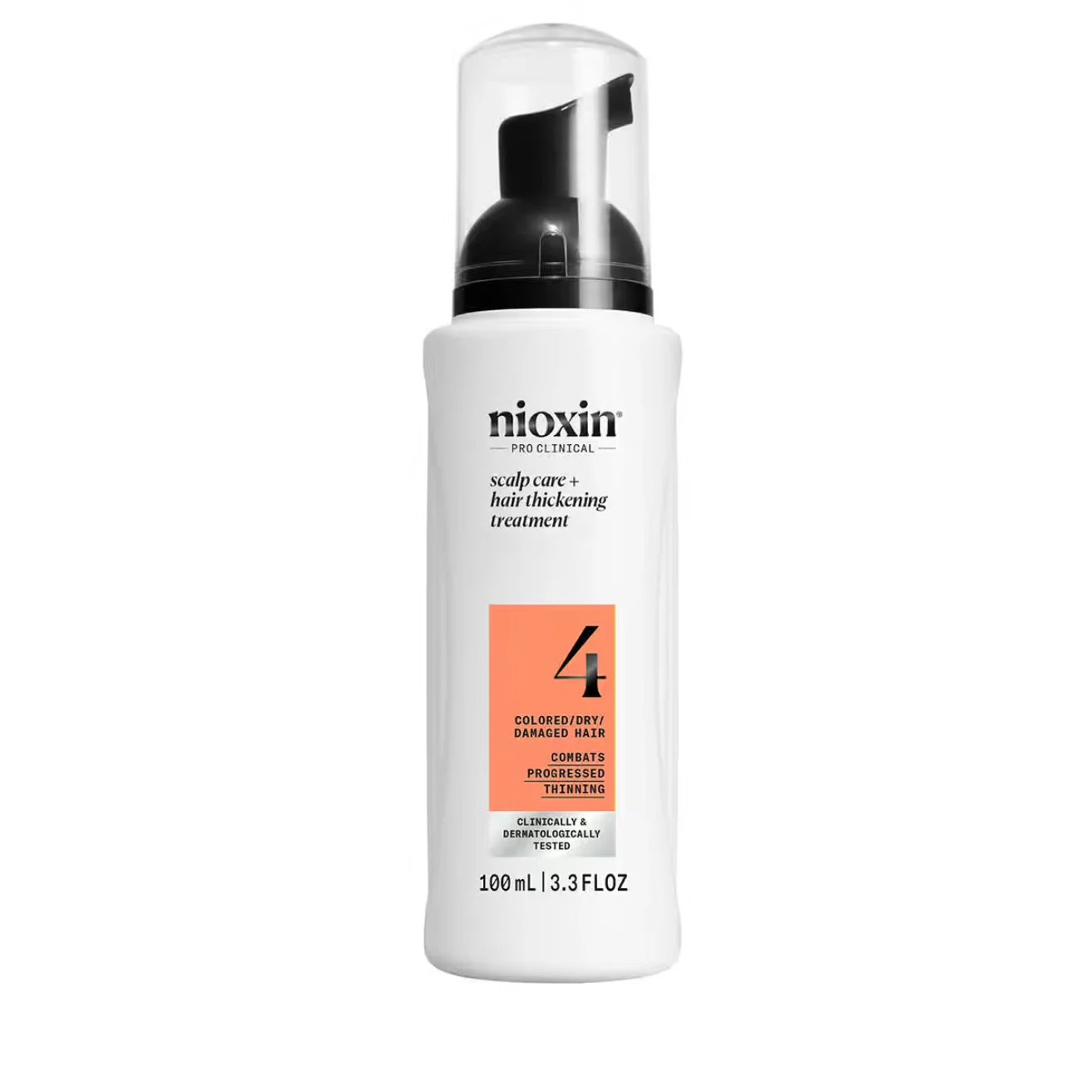 Nioxin Trattamento Senza Risciacquo System 4 Capelli Colorati/Secchi/Danneggiati e Caduta Avanzata 100ml