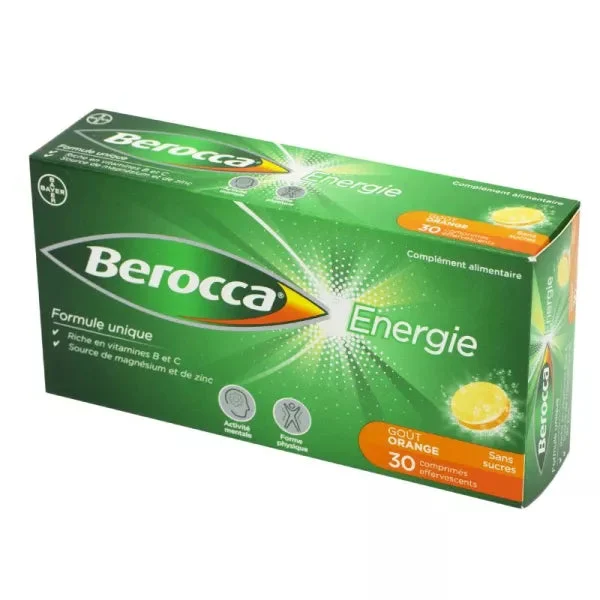Berocca Energy Gusto Arancione 30 compresse effervescenti