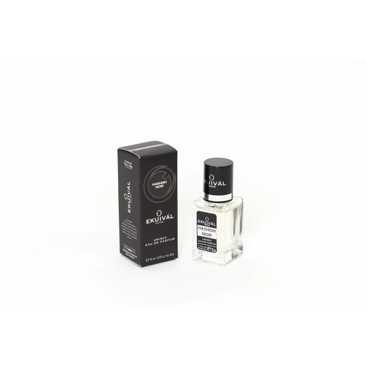 Eau de Parfum unisex 15 ml ekuival hashish noir