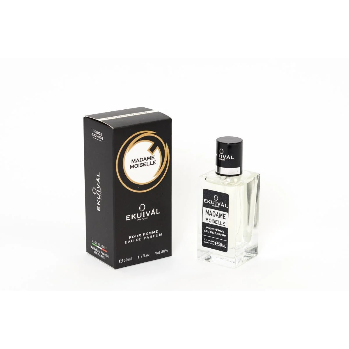 Eau de Parfum femminile 50 ml ekuival coko madame moiselle
