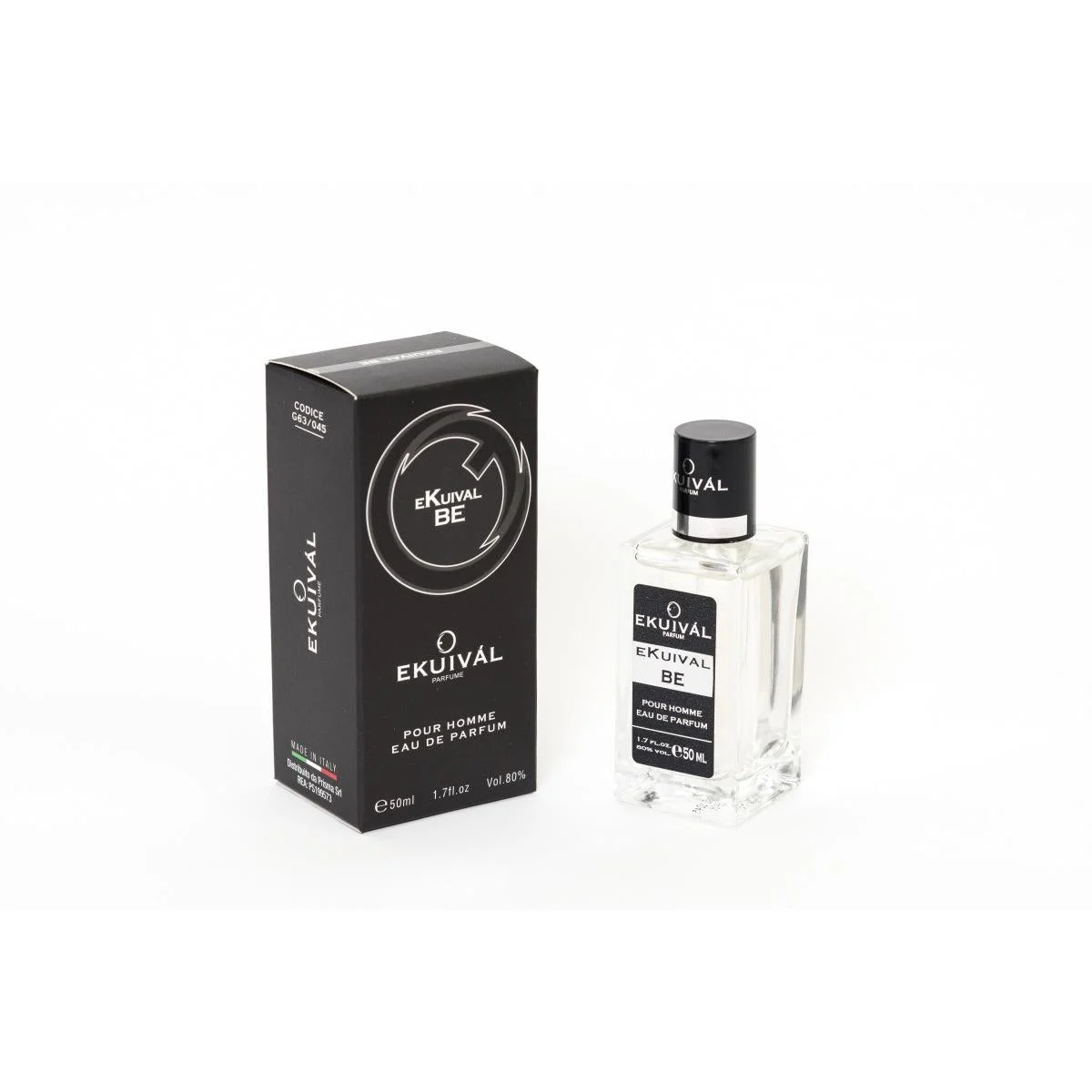 Eau de Parfum maschile 50 ml ekuival ekuival be