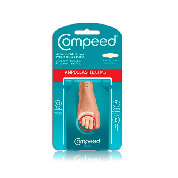 Compeed Blisters On Toes Plasters 8 unità