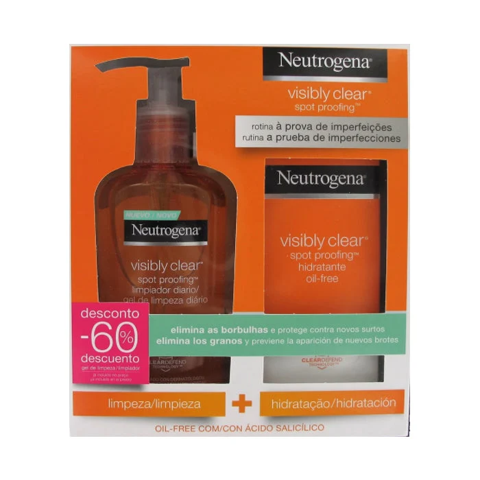 Neutrogena Visibly Clear detergente quotidiano 200ml Set 2 pezzi