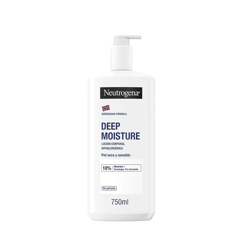 Neutrogena Sensitive lozione corpo idratante 750 ml