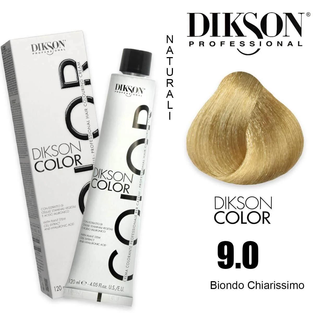 Dikson color 120 ml 9.0 - 9n biondo chiarissimo