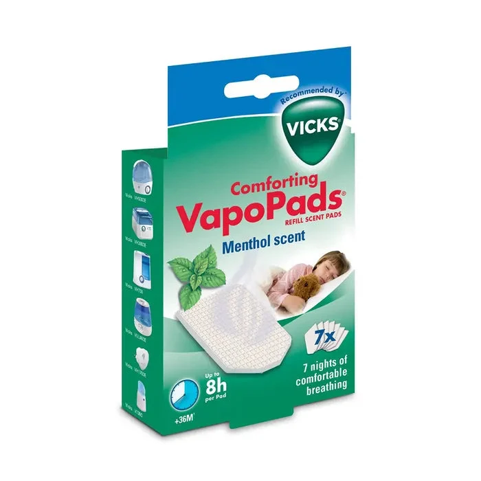 Vicks Vapopad Feel Easy Breathing Menthe 36 Mois+ x7 ricariche