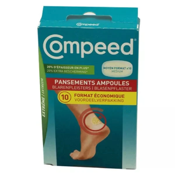 Compeed Medicazioni Estremo Tacco Medio Formato 10 Bendaggi
