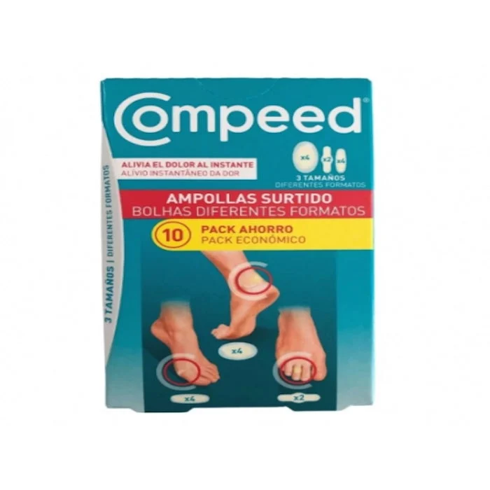 Compeed Blisters Mixed Pack 10 Unità