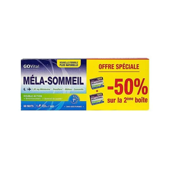 Alvityl Méla-Sommeil 2x30 Capsule Lotto × 2