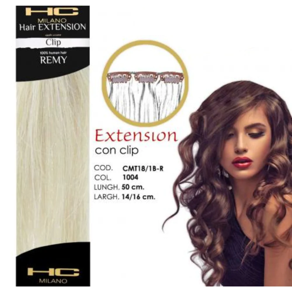 Hc milano extension 3 clip remy largh.14-16cm lungh.50cm col.s3/33
