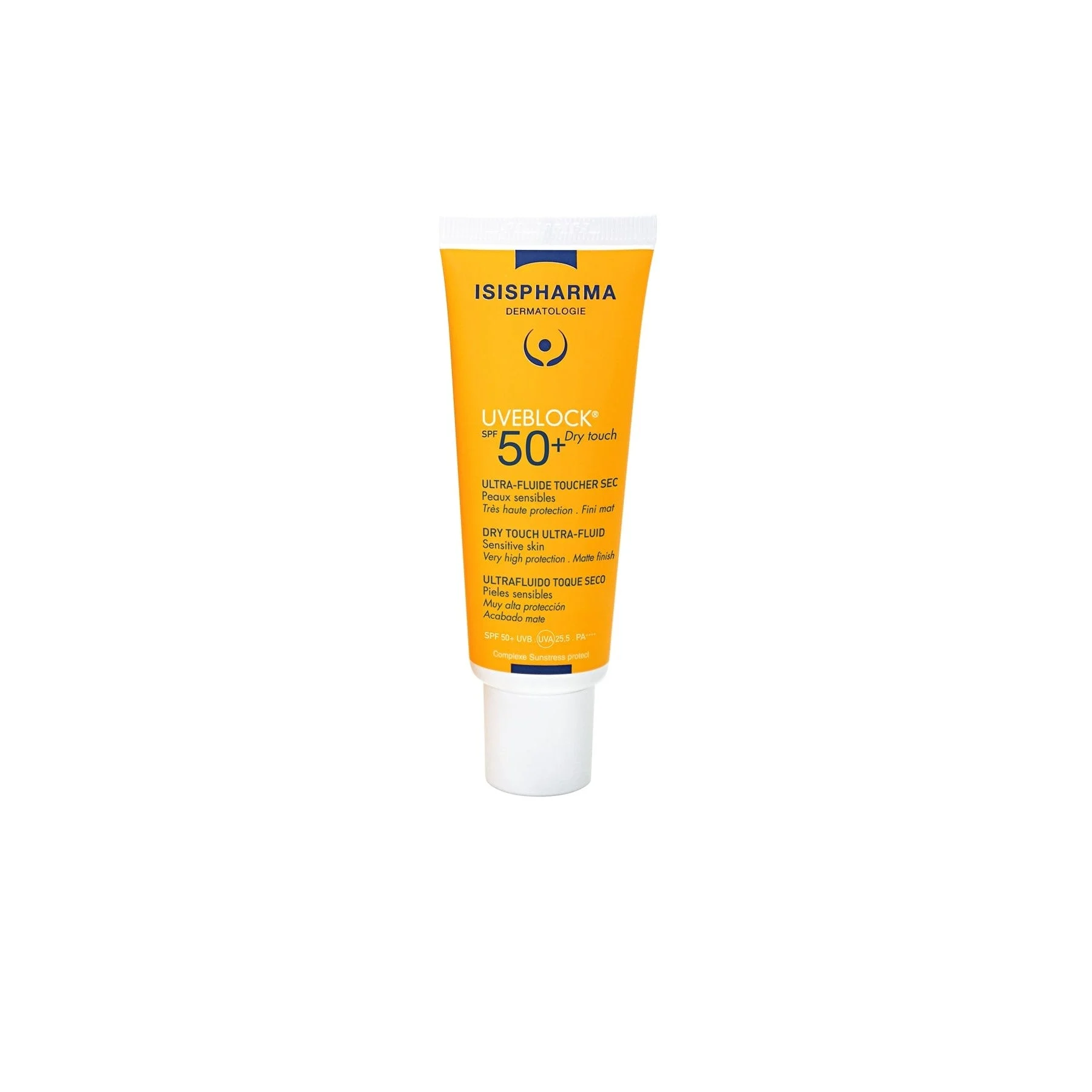 Isispharma Uveblock Tocco Secco Spf50 Fluido alta protezione