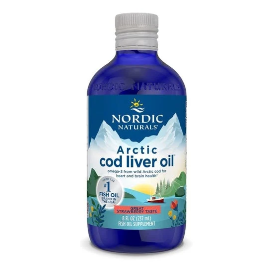 Nordic Naturals Arctic Aceite de Hígado de Bacalao Fresa 237ml