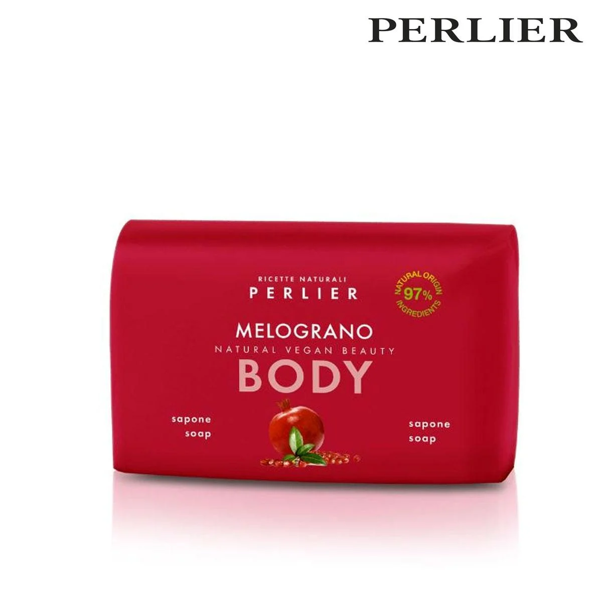 Perlier sapone solido 125 gr melograno