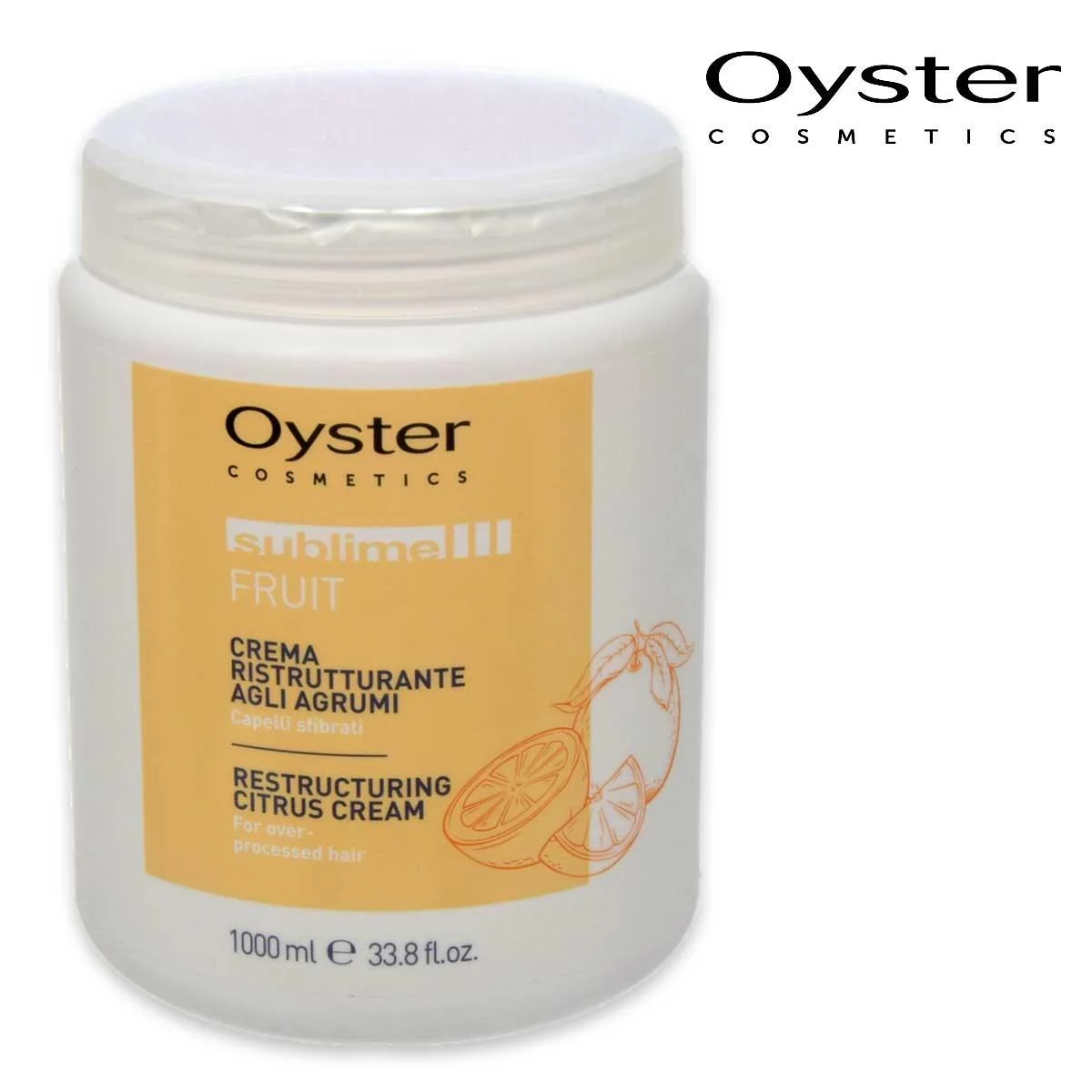OSTRICA SUBLIME MASCHERA AGLI AGRUMI 1000ml.RISTRUTTURANTE
