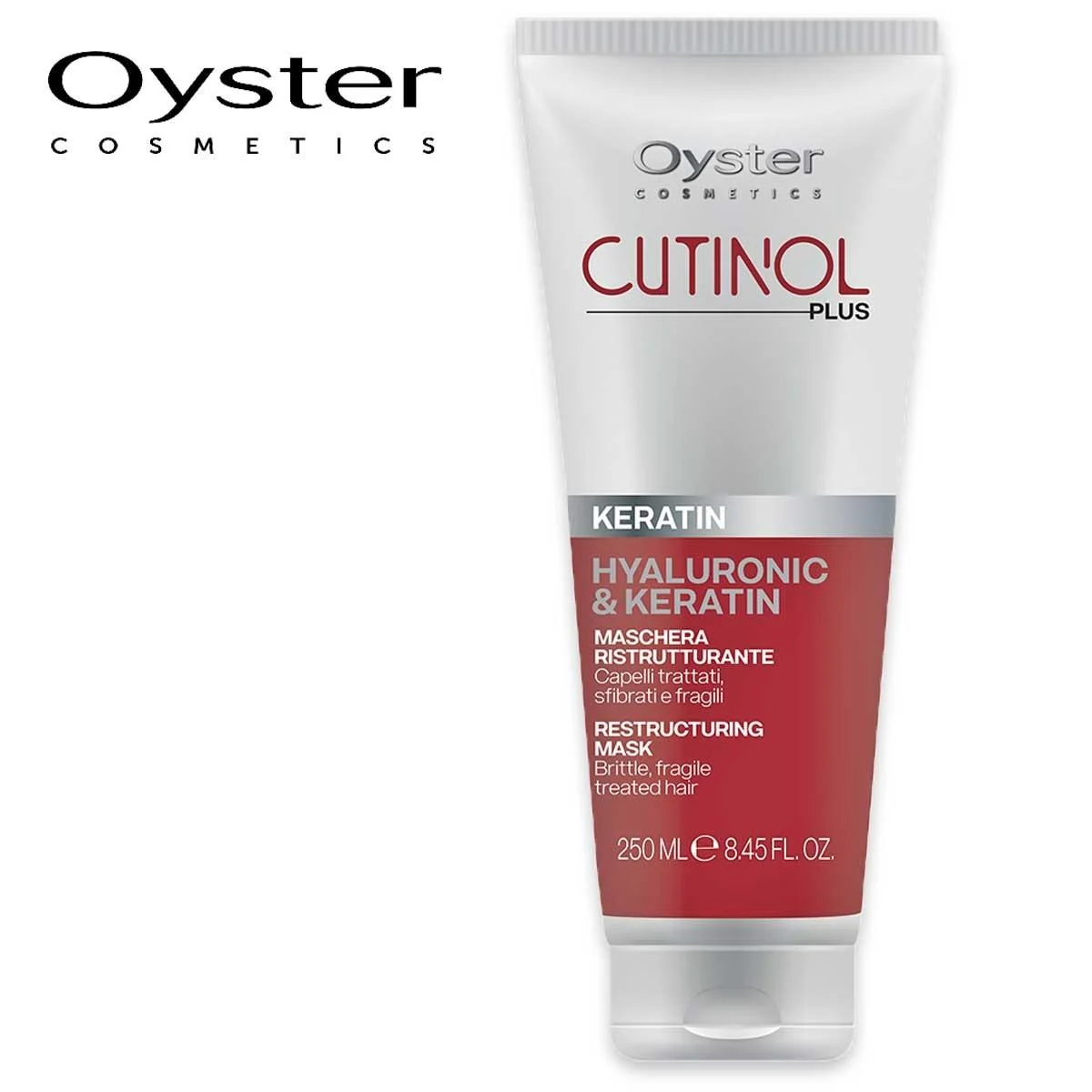 Oyster cutinol plus maschera alla cheratina 250 ml.tubo