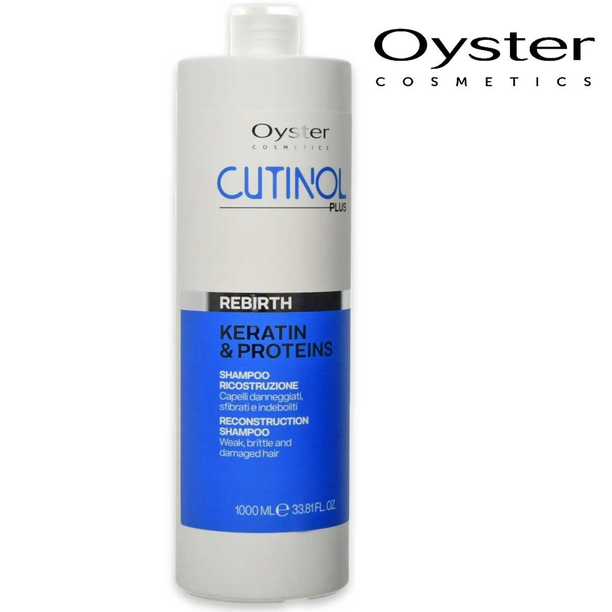 Oyster cutinol plus rebirth shampoo 1000ml