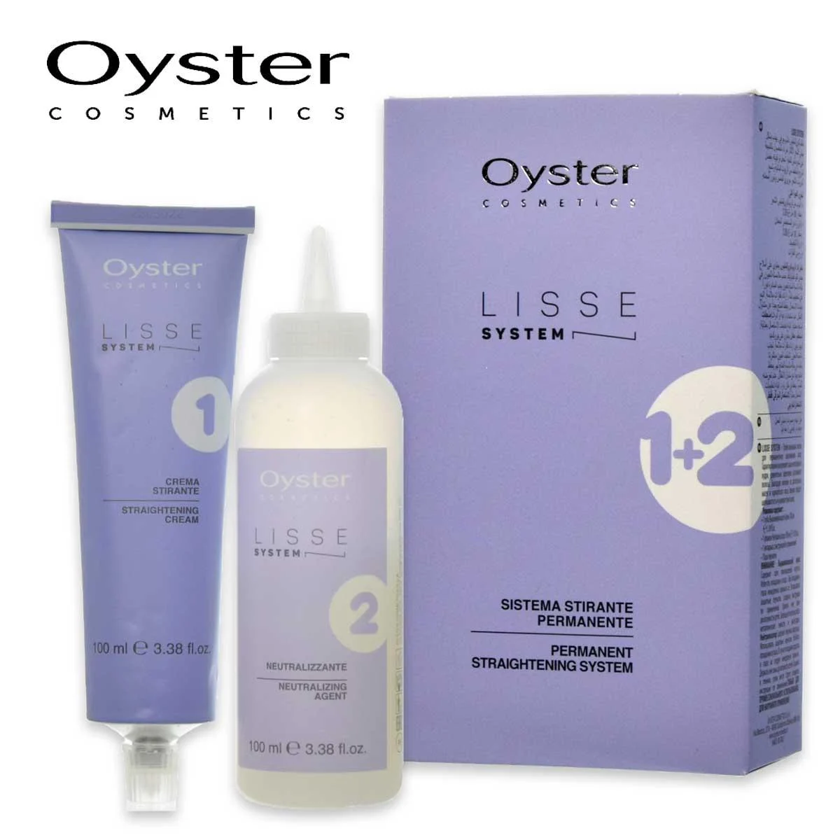 Sistema Oyster lisse 100+100 ml.sistema stirante permanente