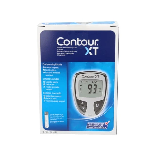 Contour XT Glucometro 1pz