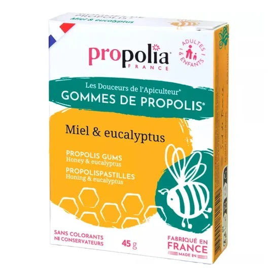 Propolia Miele/Eucalipto Gomma 45G