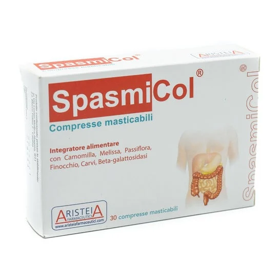 Aristeia Farmaceutici Spasmicol Masticabili 500mg 30comp