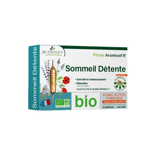 Les 3 Chênes Rilassamento Sonno Bio 20 Fiale