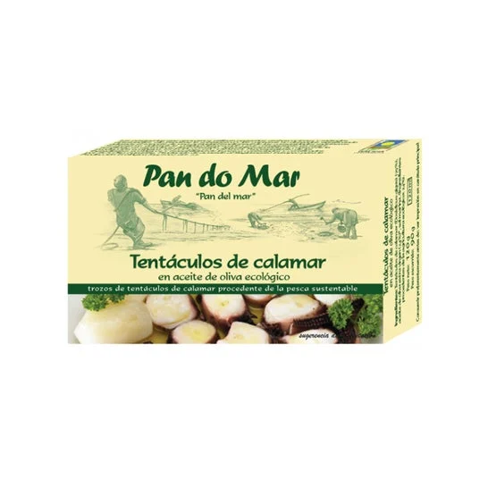 Pan Do Mar Calamaro Tentaculos Olio Oliv 85g