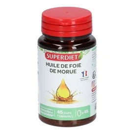 Superdiet Aceite de Hígado de Bacalao 45caps