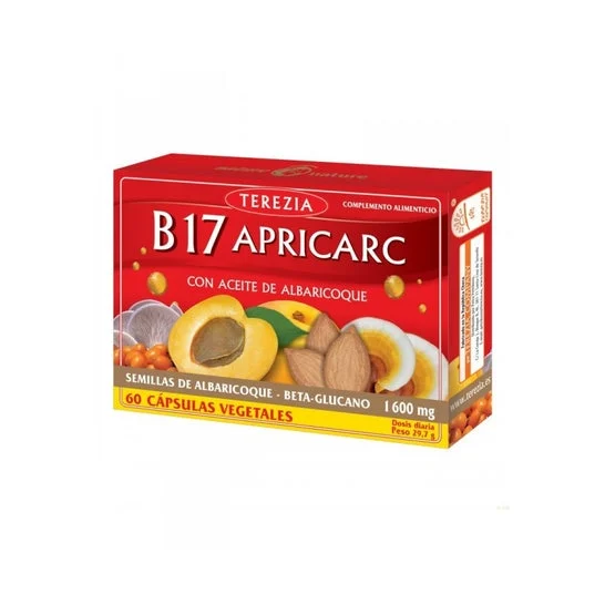 Terezia B17 Apricarc Olio Nocciolo Albicocca 60caps