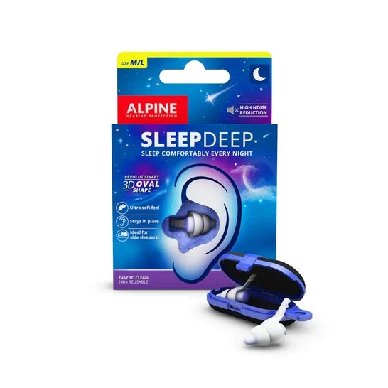 Tappi per le orecchie Alpine Sleepdeep 3D 1ut