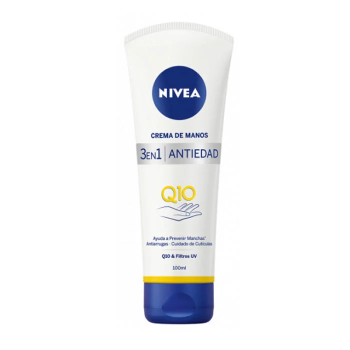 Nivea 3 In 1 Q10 Crema Mani Anti-Age Care 100ml