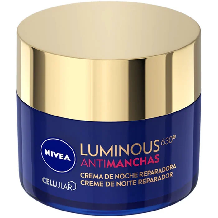 Nivea Luminous 630 Crema Notte Riparatrice Antimacchia 40ml