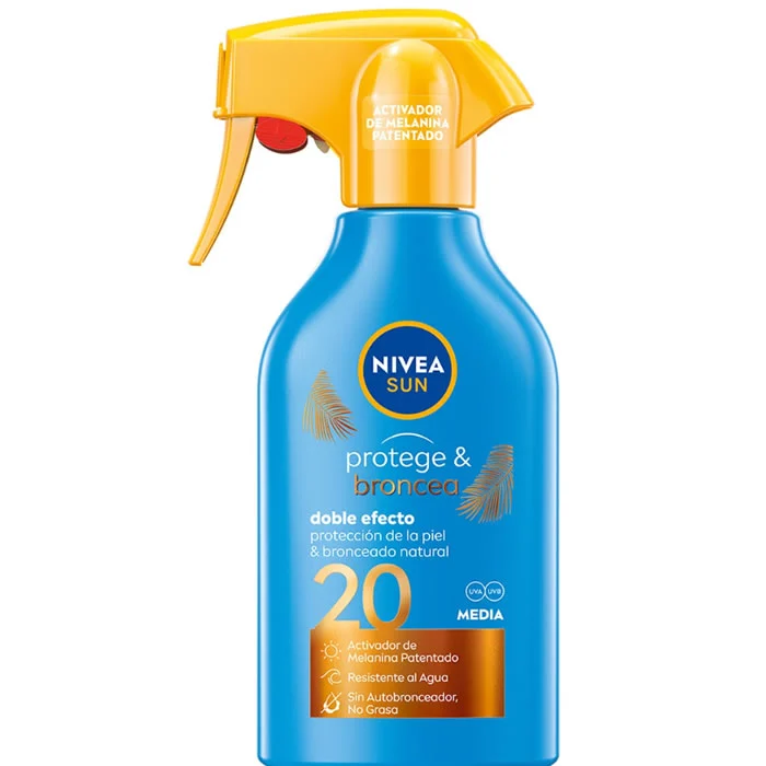 Nivea Protect & Bronze Spray Spf20 270 ml