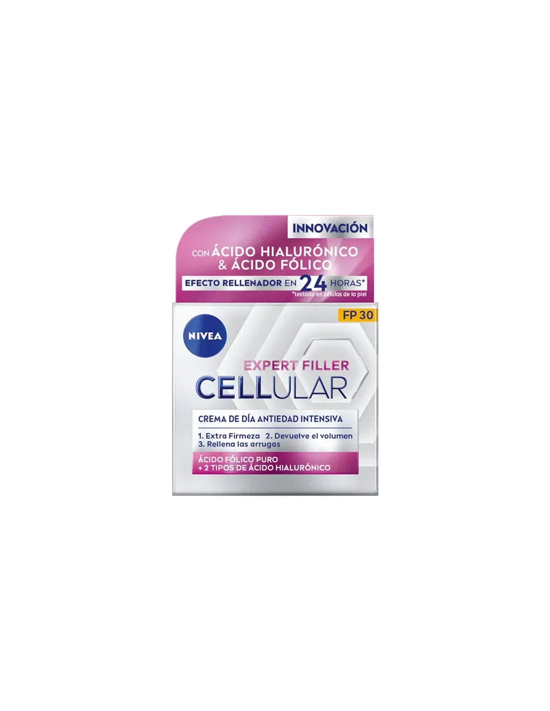 Nivea Cellular Filler Crema Giorno Ialuronico e Folico Spf30 50ml